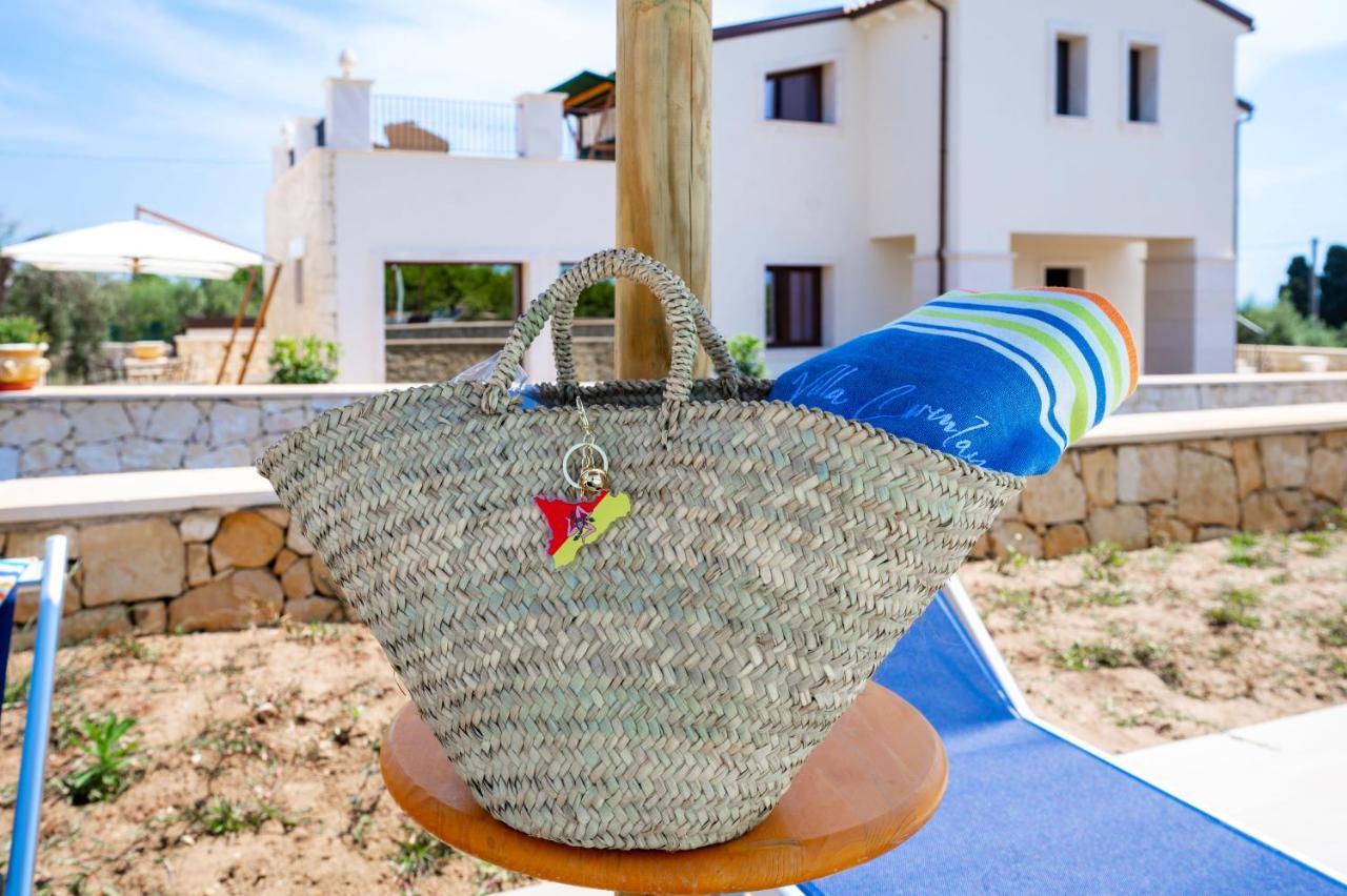 Villa Carmiano Luxury Bedrooms In Avola In The Province Of Syracuse With Spa And Swimming Pool And Wonderful Seaview מראה חיצוני תמונה