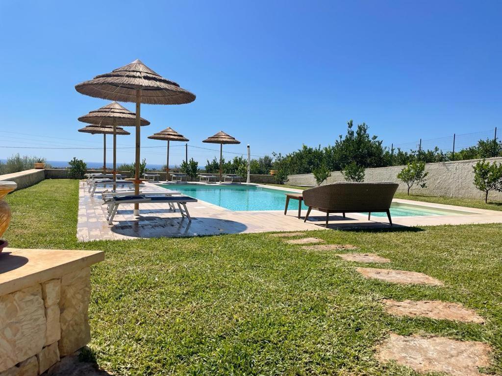 Villa Carmiano Luxury Bedrooms In Avola In The Province Of Syracuse With Spa And Swimming Pool And Wonderful Seaview מראה חיצוני תמונה